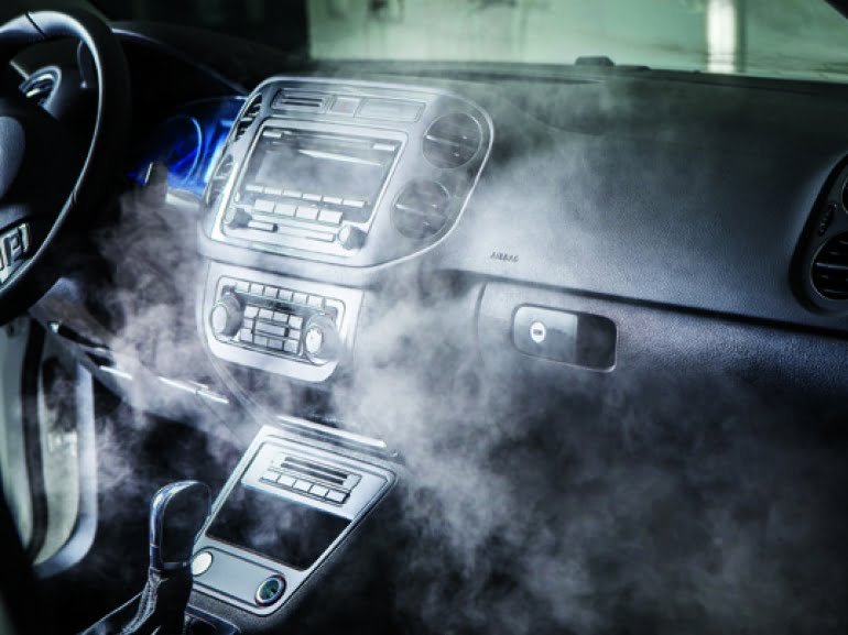 limpeza de carro com ozônio