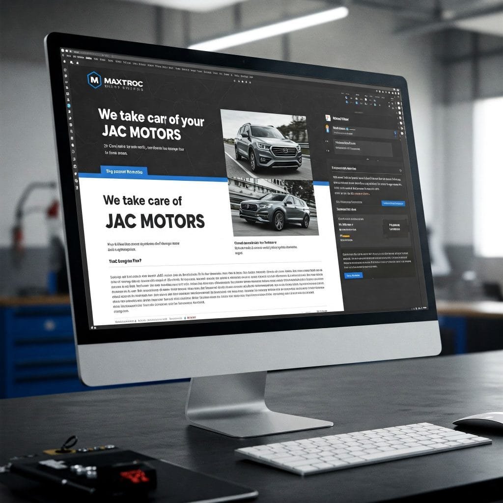Oficina Maxtroc e JAC MOTORS
